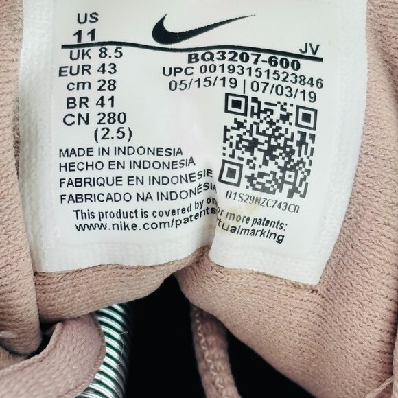 Nike Women's Size 11 Revolution 5 Running Shoe, Barely Rose Pink BQ3207-600 - Picture 13 of 13